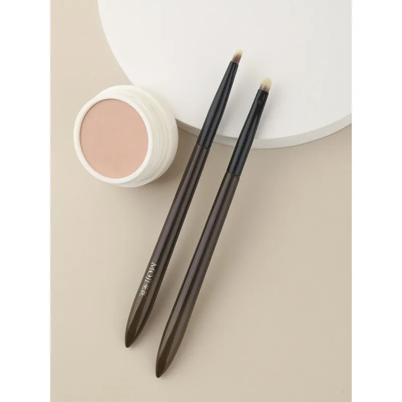 Moji L58 Slope Concealer & Lip Brush | Flat Head Makeup Brush Concealer Lip Brush QXL
