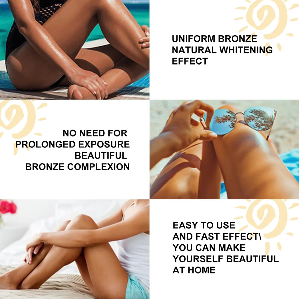OUHOE Self-Tanning Cream – Bronzer Body Lotion 50g/200g Self-Tanning Cream QXL