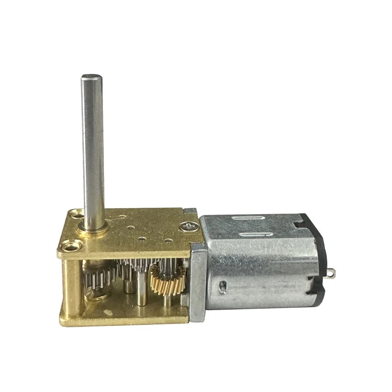 N20 Mini Worm Gear Reducer Brush DC Motor 3V 6V 12V Micro Gear Motor QXL Default Title
