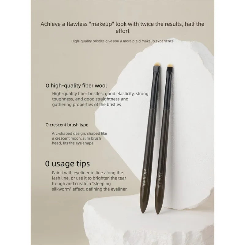 L27 Crescent Eyeliner Brush | Ultra-Thin Flat Makeup Brush Eyeliner Makeup Brush QXL