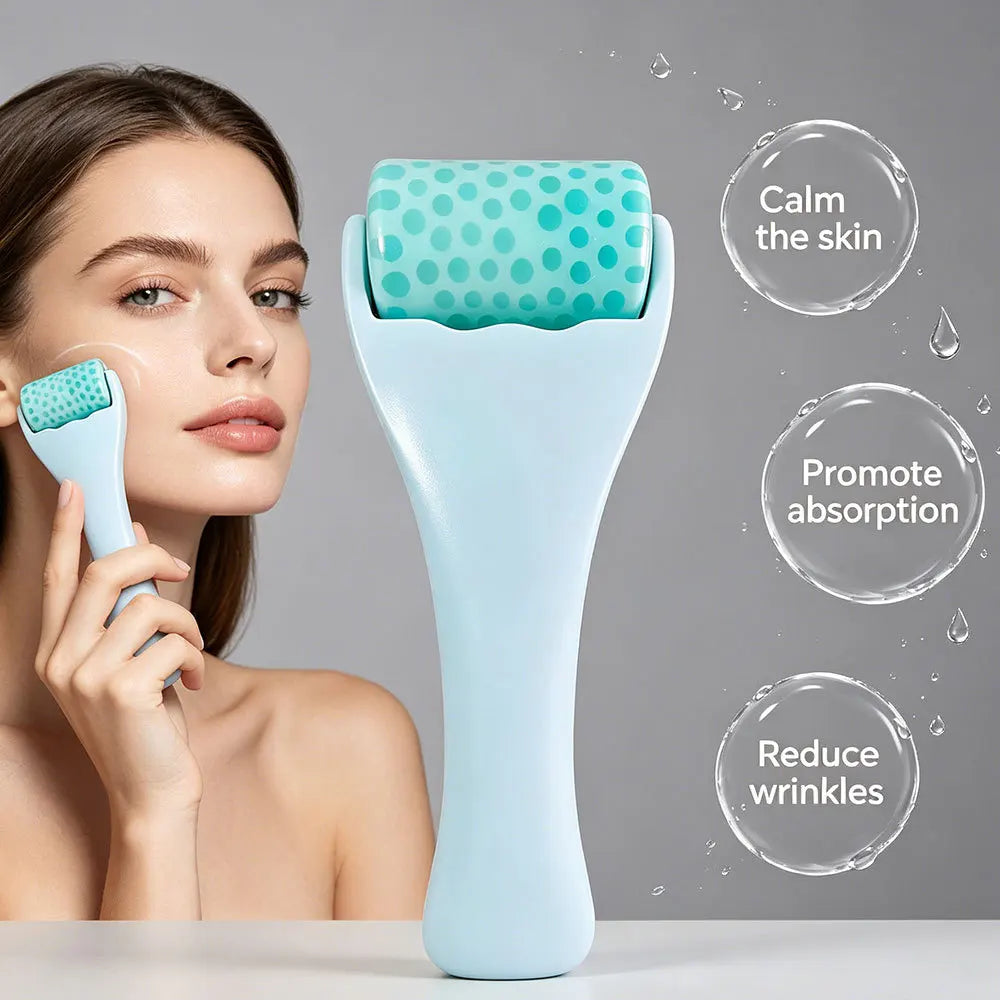 Facial Ice Roller | Cooling Face Massage & Skin Lifting Tool Facial Ice Roller QXL
