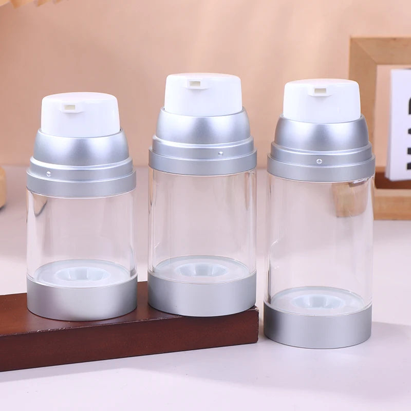 Airless Pump Jar 100/120/150ml | Refillable Travel Container Airless Pump Jar QXL