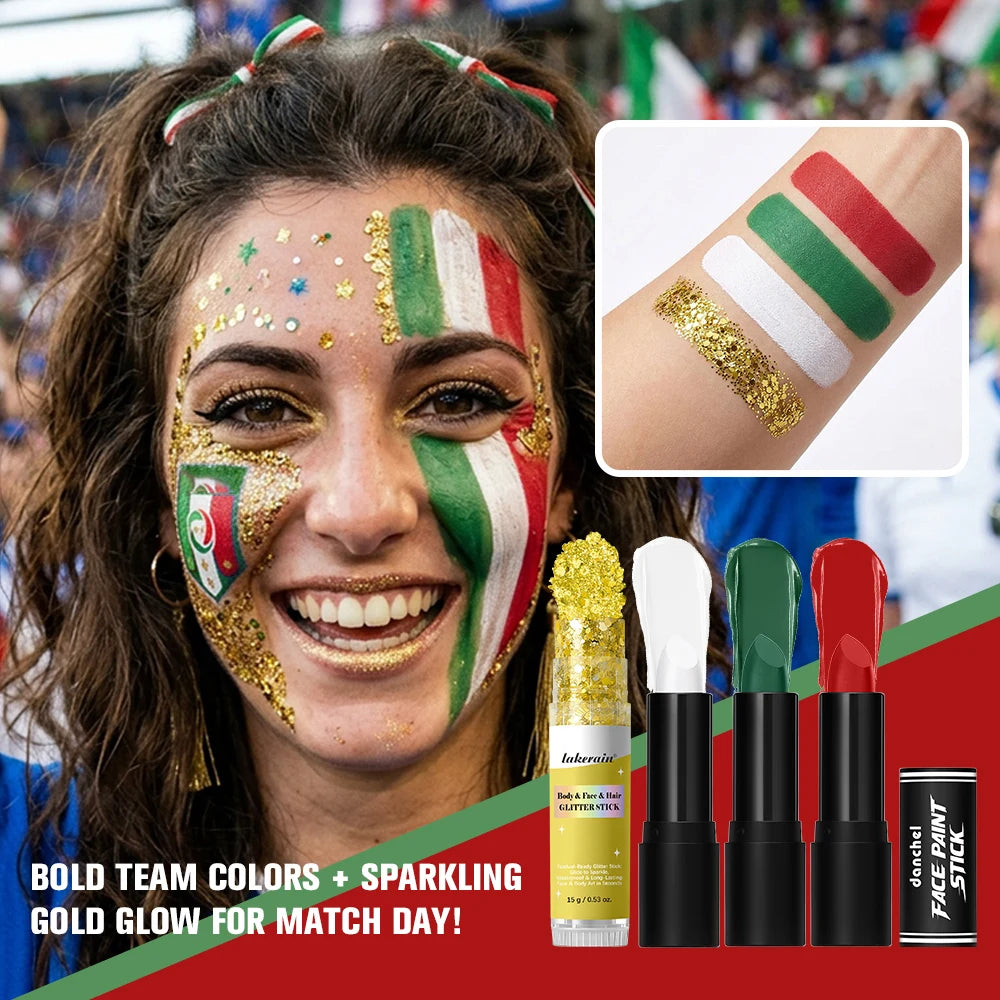 Eye Black Face Paint Stick | Waterproof Sports Body Paint Face & Body Paint QXL