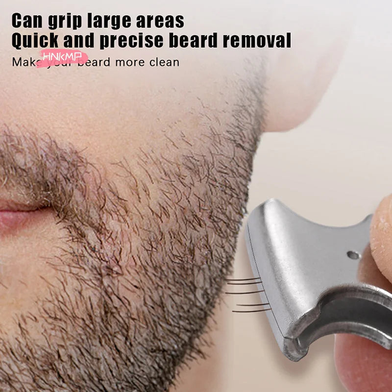 Stainless Steel Precision Tweezers | Brow, Beard & Hair Grooming Precision Tweezers QXL