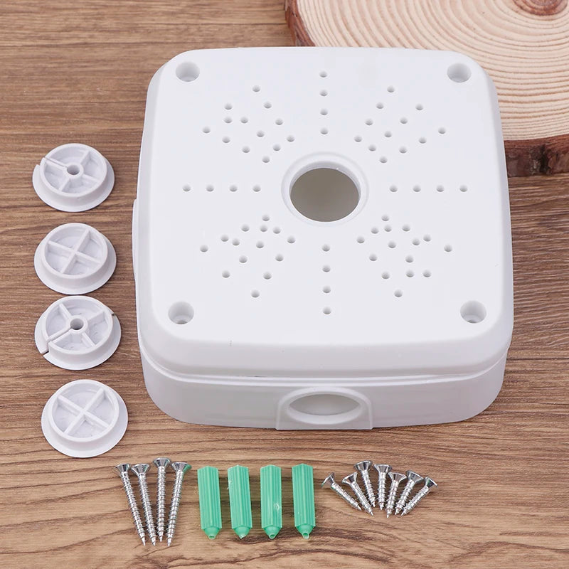 Waterproof CCTV Camera Junction Box | Plastic Base Mount Camera Junction Box QXL