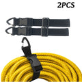 2-Pack Adjustable Hose & Cord Organizer Hanging Straps Hose & Cord Organizer QXL 2Pcs