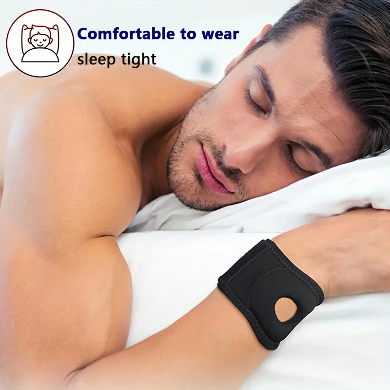 2-Pack Adjustable Cushioned Wrist Support Braces – Unisex Wrist Support Brace QXL
