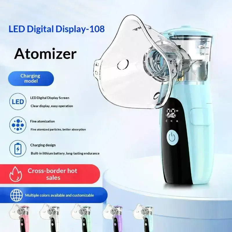 Portable Nano Mist Facial Steamer & Sprayer | USB Rechargeable Facial Nano Steamer QXL