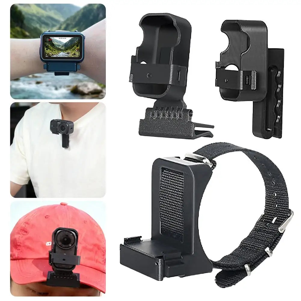 DJI OSMO Nano Camera Mount | Wrist Strap & Multi-Angle Clips Camera Mount Kit QXL