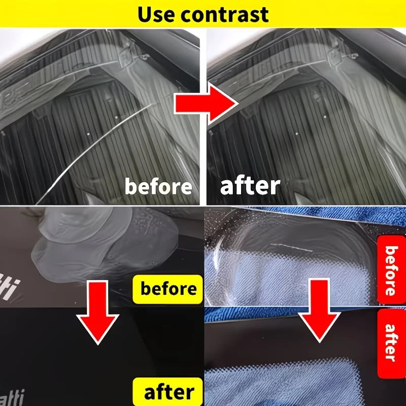 Car Glass Scratch Repair Fluid | Windshield Fix Solution Glass Repair Fluid QXL