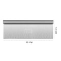 Stainless Steel Cake Scraper & Dough Spatula | Scale Edge Smoother Cake Scraper Spatula QXL 30cm