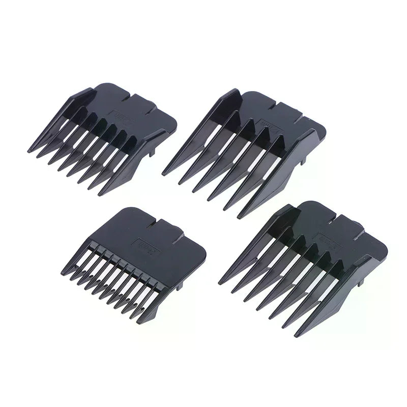 4-Pack Clipper Guard Comb Set | 3mm 7mm 9mm 12mm Attachments Clipper Guard Combs QXL
