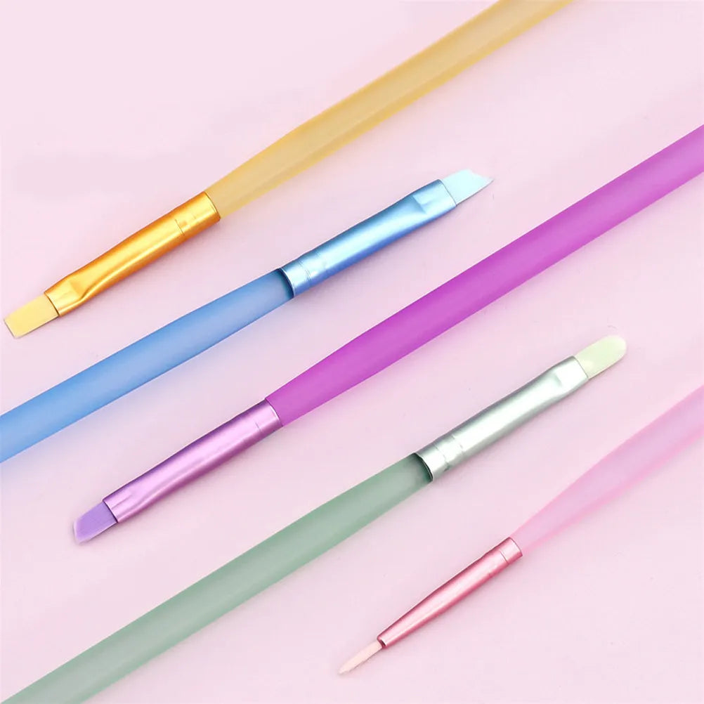 5-Piece Nail Art Brush Set | Manicure Painting Tools Kit Nail Art Brushes QXL