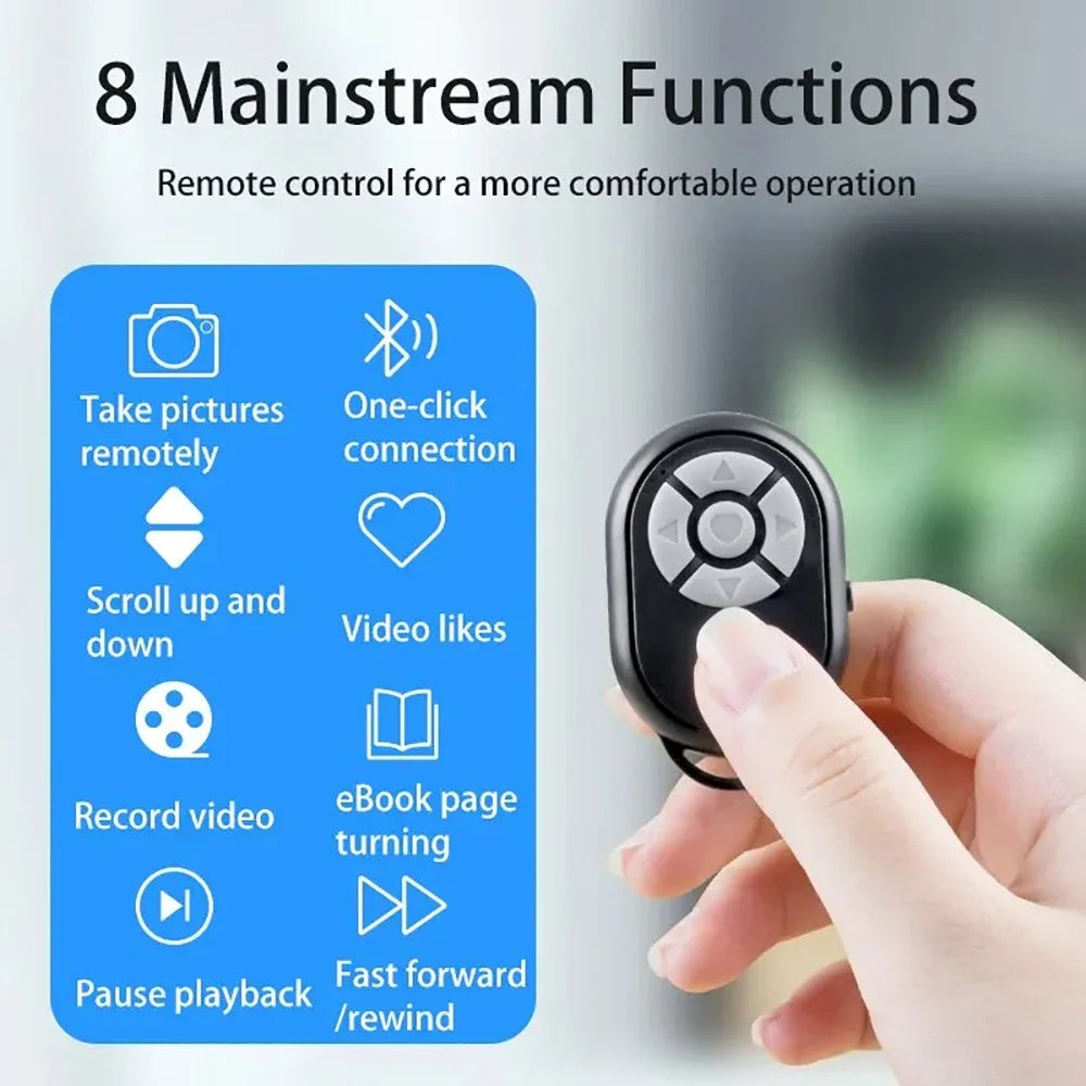 Bluetooth Selfie Remote for iPhone & Android | BLE-M3 Bluetooth Selfie Remote QXL