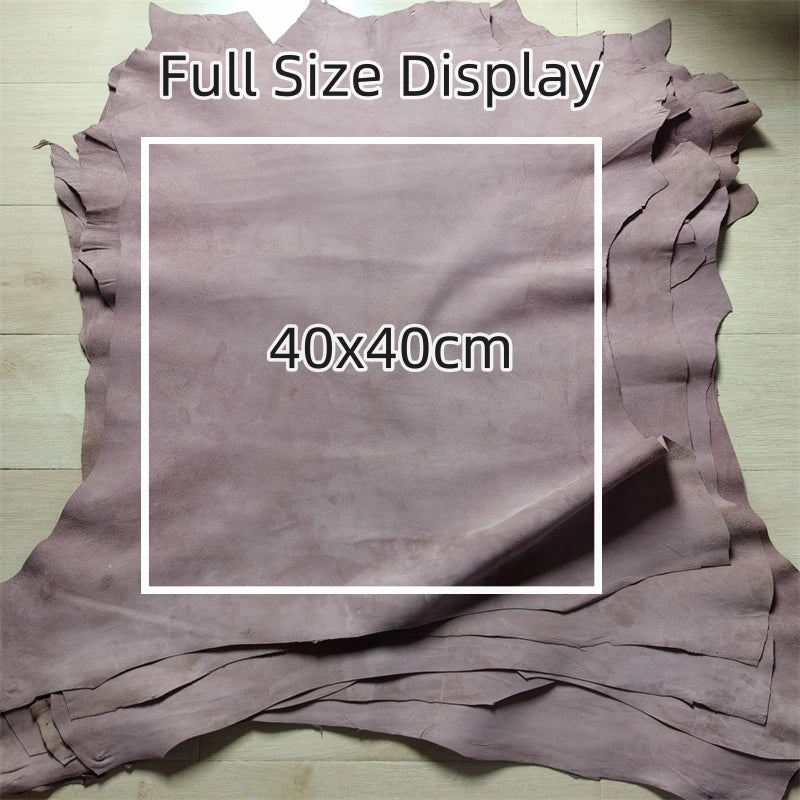 Top-Grain Sheepskin Suede Whole Hide – Bag Lining & DIY Crafts Leather Craft Hide QXL