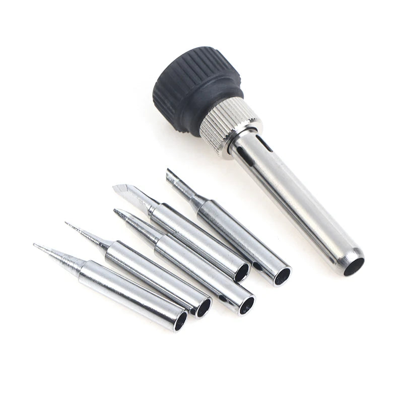 Soldering Iron Tip Set & Adapter for ESD 852D 936 HAKKO Soldering Tip Set QXL