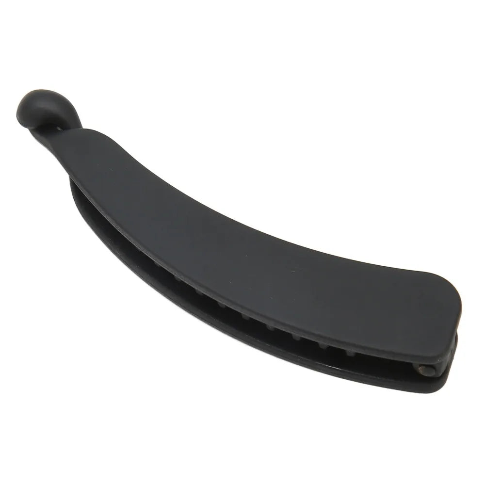 10-Pack Black Banana Hair Clips | Flexible Ponytail Holder Banana Hair Clip QXL