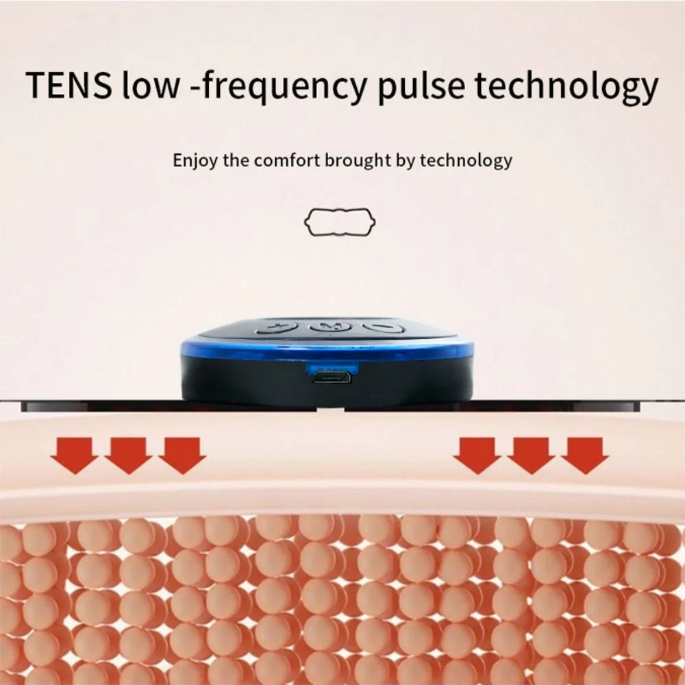 EMS Neck & Back Massager | LCD, 8 Modes, Pulse Stimulator EMS Muscle Massager QXL