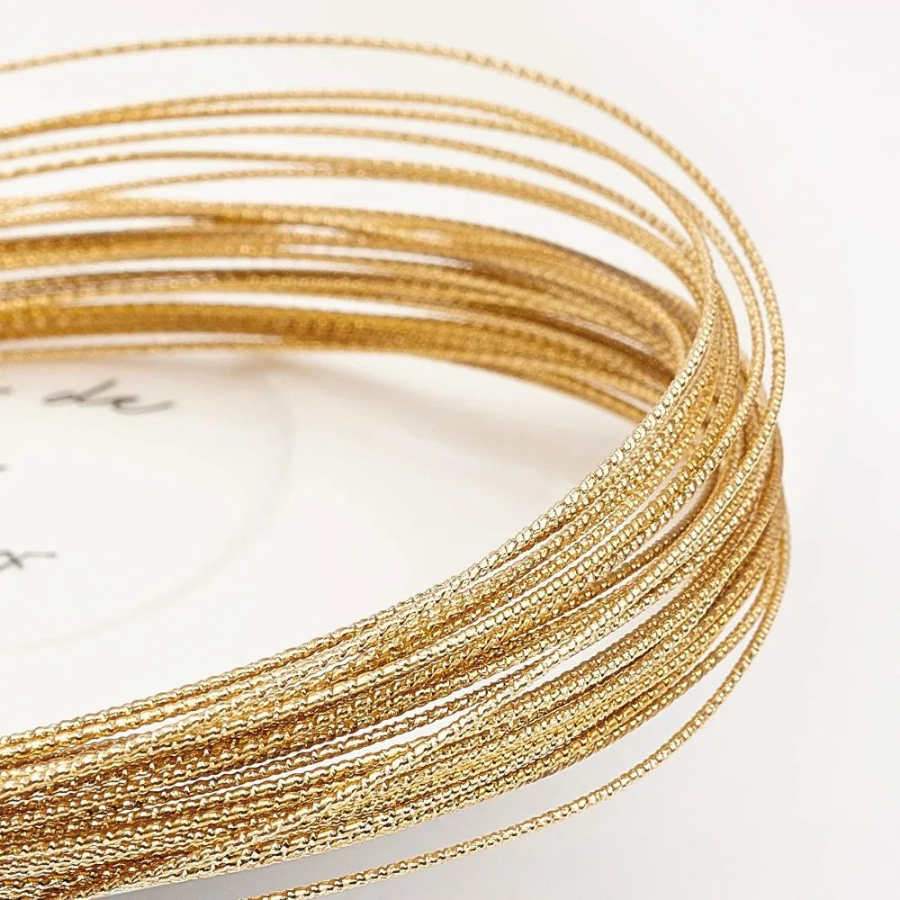 20 Gauge Twisted Gold Craft Wire – 33 Ft Brass Jewelry Wire Jewelry Craft Wire QXL