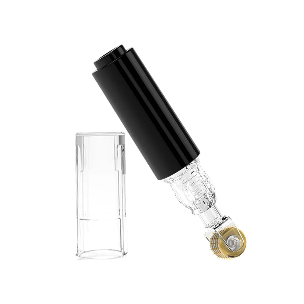 Titanium Derma Roller 0.2–0.3mm | 2-in-1 Serum Applicator Derma Roller QXL