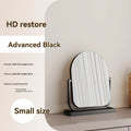 Large Arched Rotatable Vanity Mirror | HD Desktop Makeup Mirror Vanity Mirror QXL black W30H40