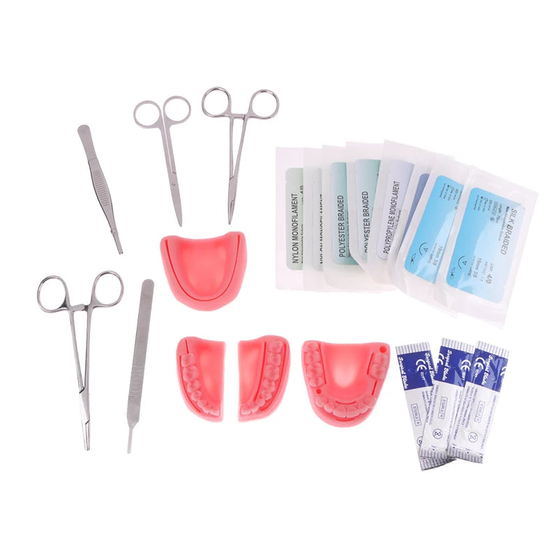 Dental Suture Practice Kit | Oral Training Simulation Set Dental Training Kit QXL