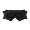 3D Contoured Sleep Mask – Memory Foam Eye Mask for Travel Sleep Eye Mask QXL Black