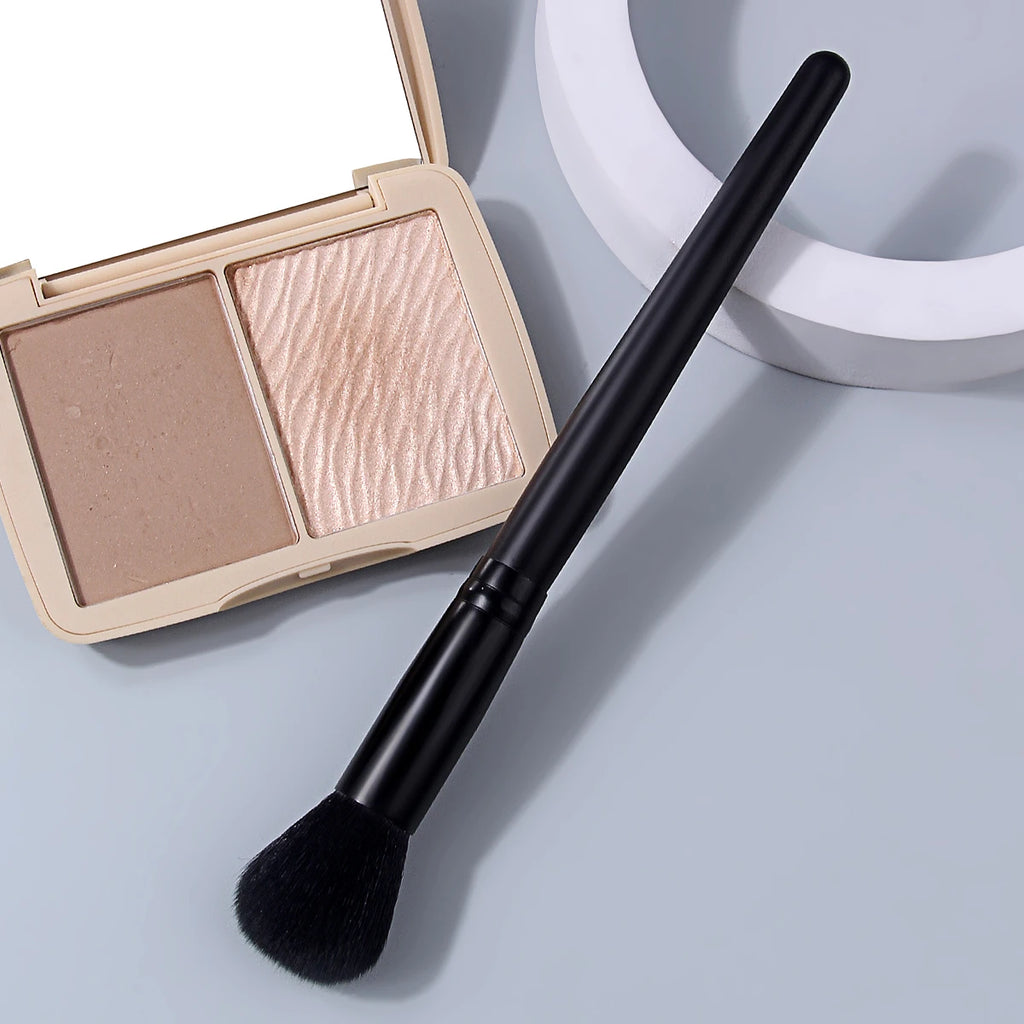 KOSSHOW Professional Blush Brush | Soft Fluffy Wooden Handle Blush Makeup Brush QXL