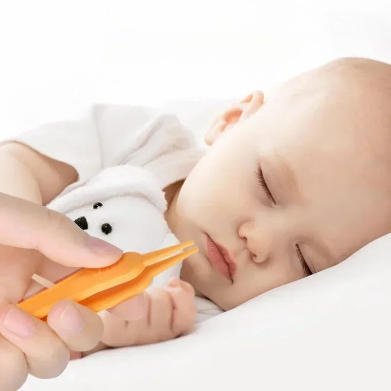 Baby Nasal Aspirator & Nose Cleaning Tweezers Set for Infants Baby Nasal Aspirator QXL