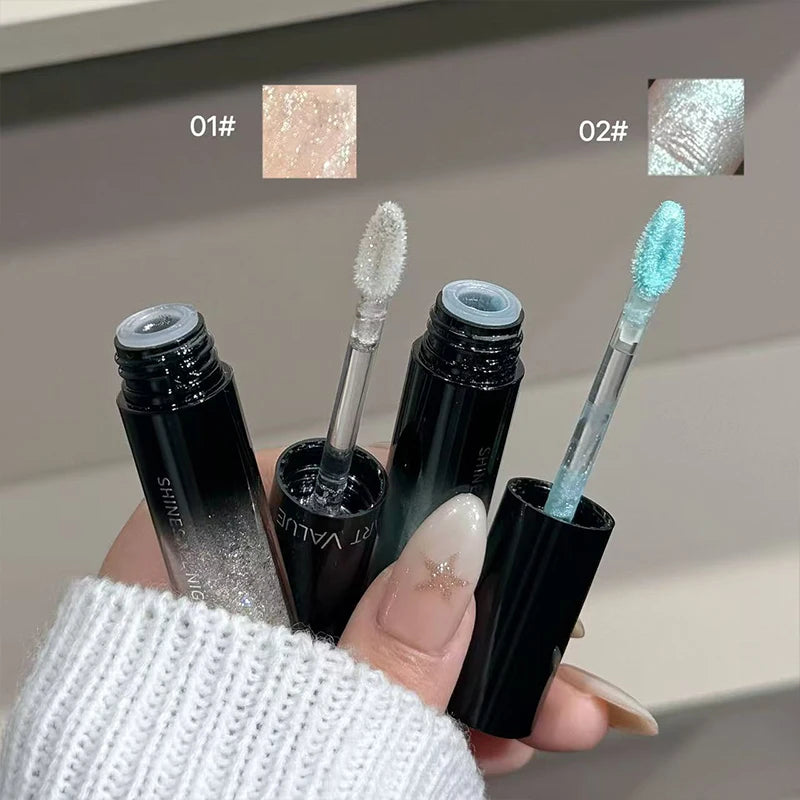 Art Value Glitter Liquid Eyeshadow | Shimmer Highlighter Liquid Eyeshadow QXL