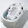 Foldable Baby Bath Support Pad | Newborn Bathing Hammock Baby Bath Support QXL White