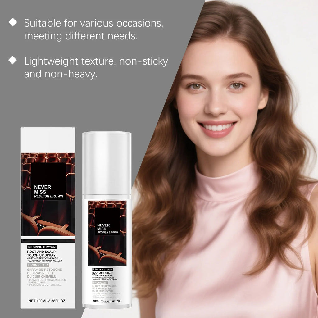 HOEGOA Temporary Hair Color Spray | Root & Gray Cover 100ml Hair Colour Spray QXL