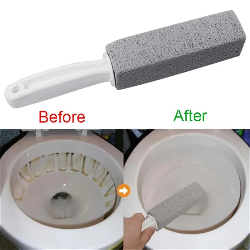 Pumice Toilet Brush – Remove Hard Water Stains & Scum Pumice Toilet Brush QXL