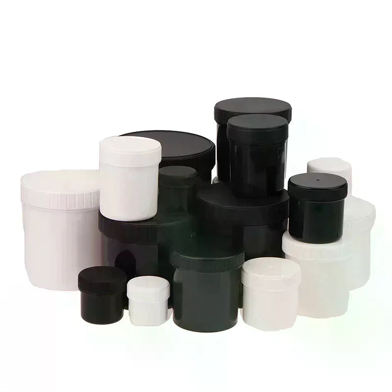 Empty Plastic Jars with Lids 30–1000ml | Cosmetic & Food Storage Cosmetic Storage Jar QXL