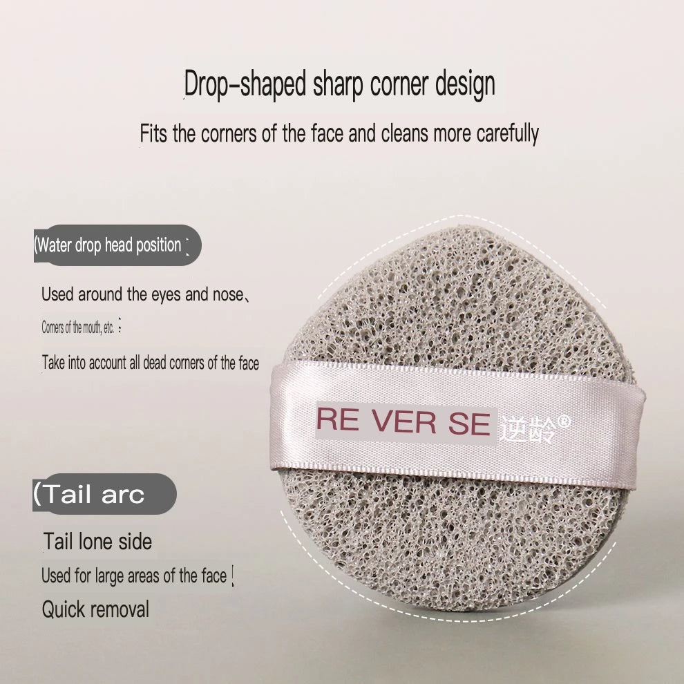 Soft Facial Cleansing Sponge | Makeup Remover Face Wash Tool Facial Cleansing Sponge QXL
