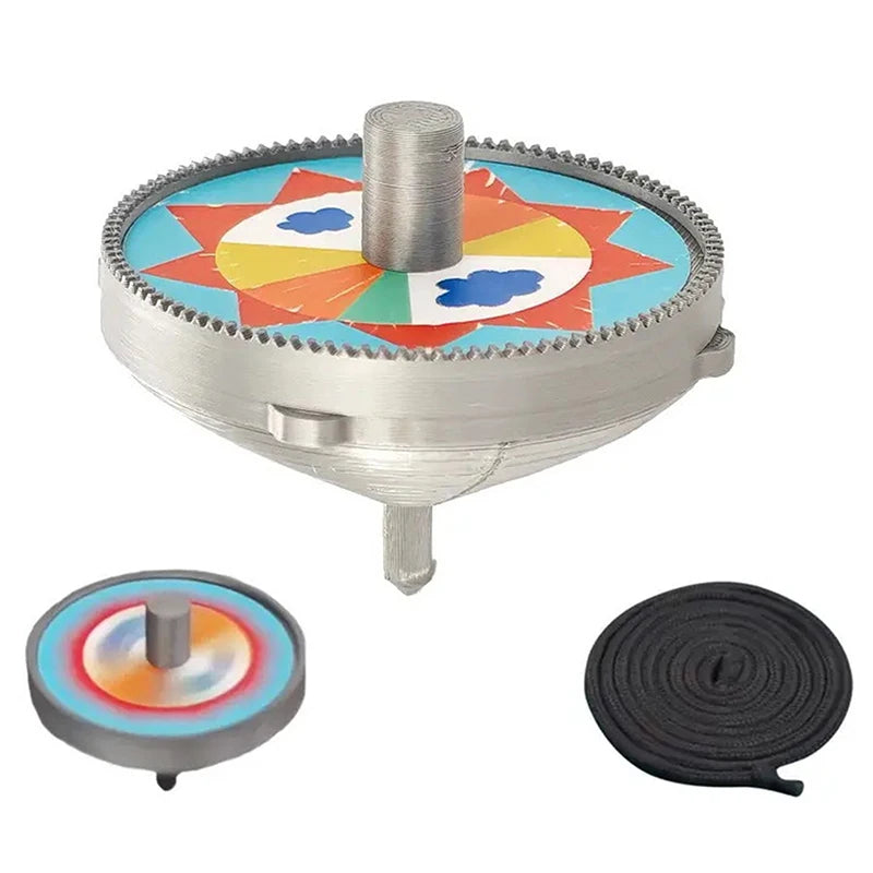 3D Printed Paeng-i Spinning Top | Korean Folk Game Gyroscope Set Spinning Top Toy QXL