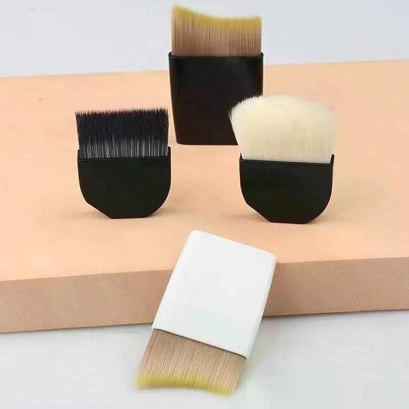 Crescent Foundation Brush | Ultra-Thin Fluffy Bristle Makeup Foundation Brush QXL