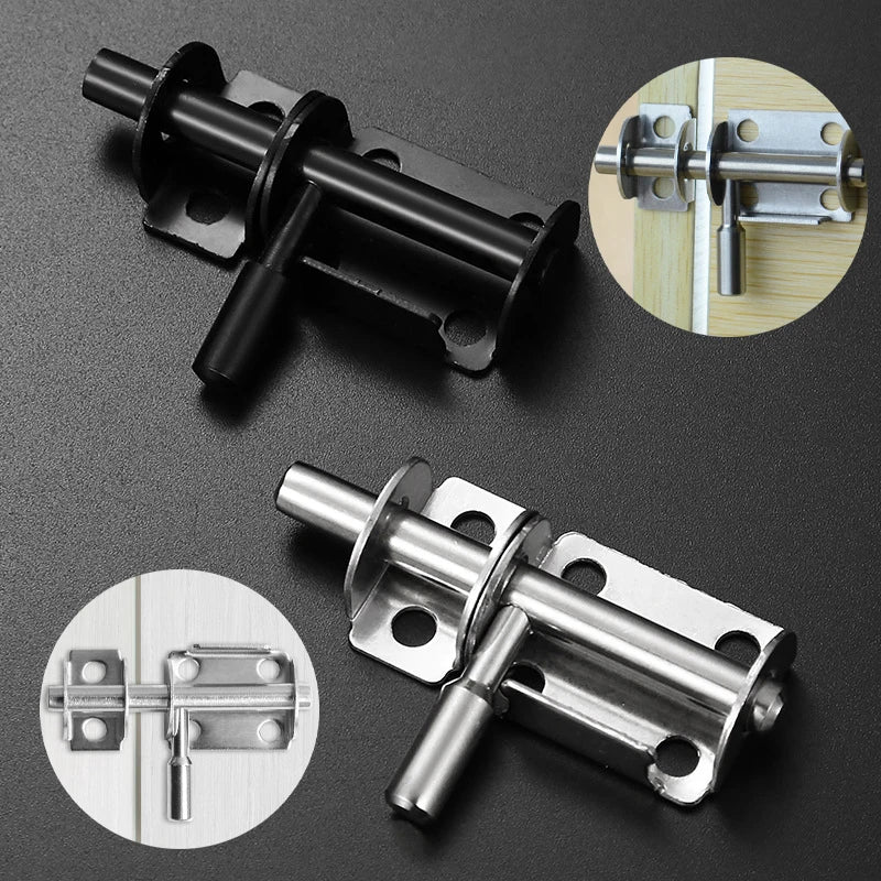Stainless Steel Sliding Door Bolt Latch | Gate & Toilet Lock Door Bolt Latch QXL