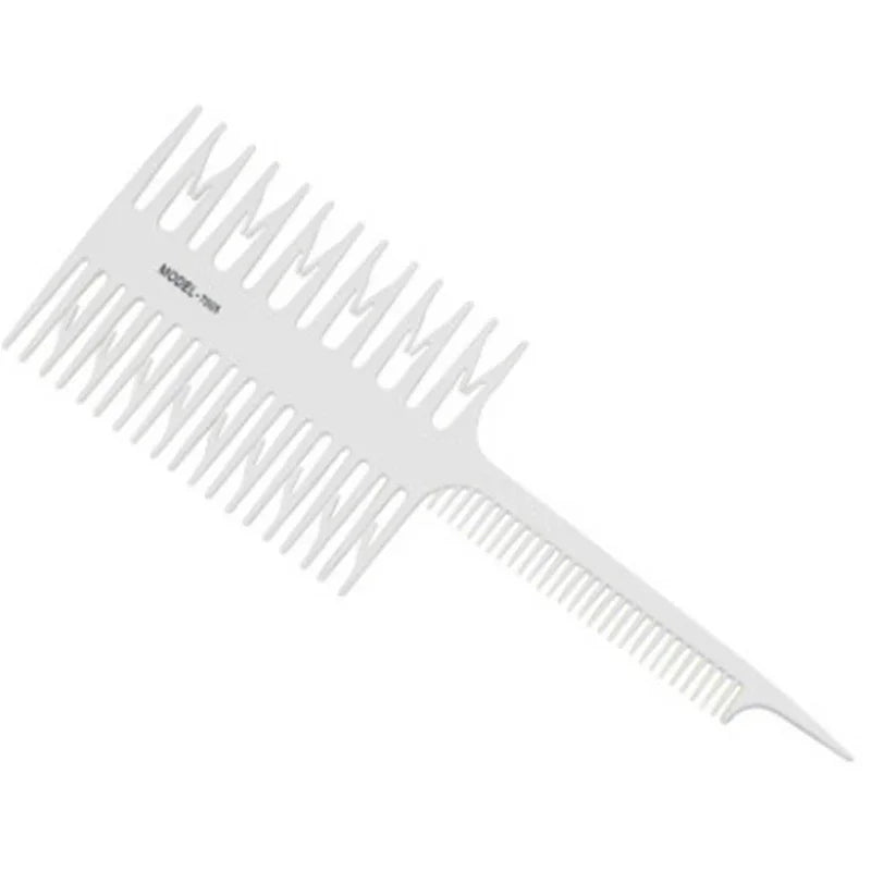 Fish Bone Hair Dyeing Highlight Comb | Barber Styling Tool Hair Dyeing Comb QXL