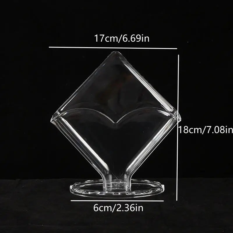 Clear Acrylic Tissue Box Holder | Modern Napkin Organizer Tissue Box Holder QXL