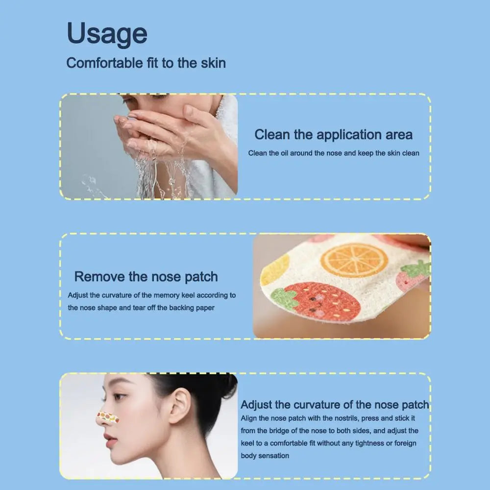 Adjustable Nose Lift Strips | Reusable Nose Shaping Stickers Nose Shaping Strips QXL