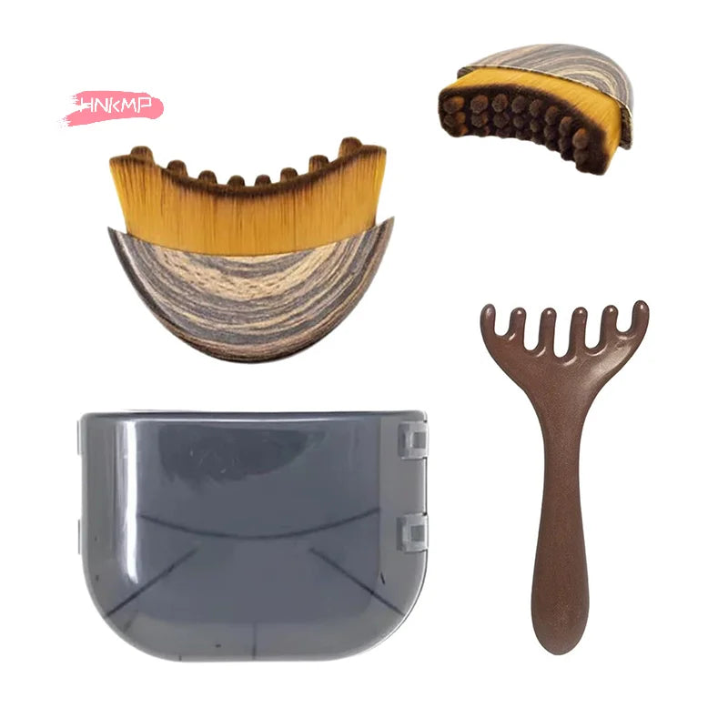 Lymphatic Drainage Face Brush | Jawline Sculpting Tool Facial Sculpting Brush QXL