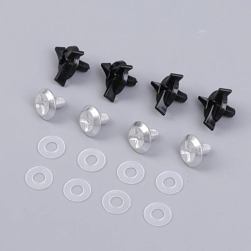 8-Pack Aluminum Motocross Helmet Visor Screws & Washers Helmet Visor Screws QXL