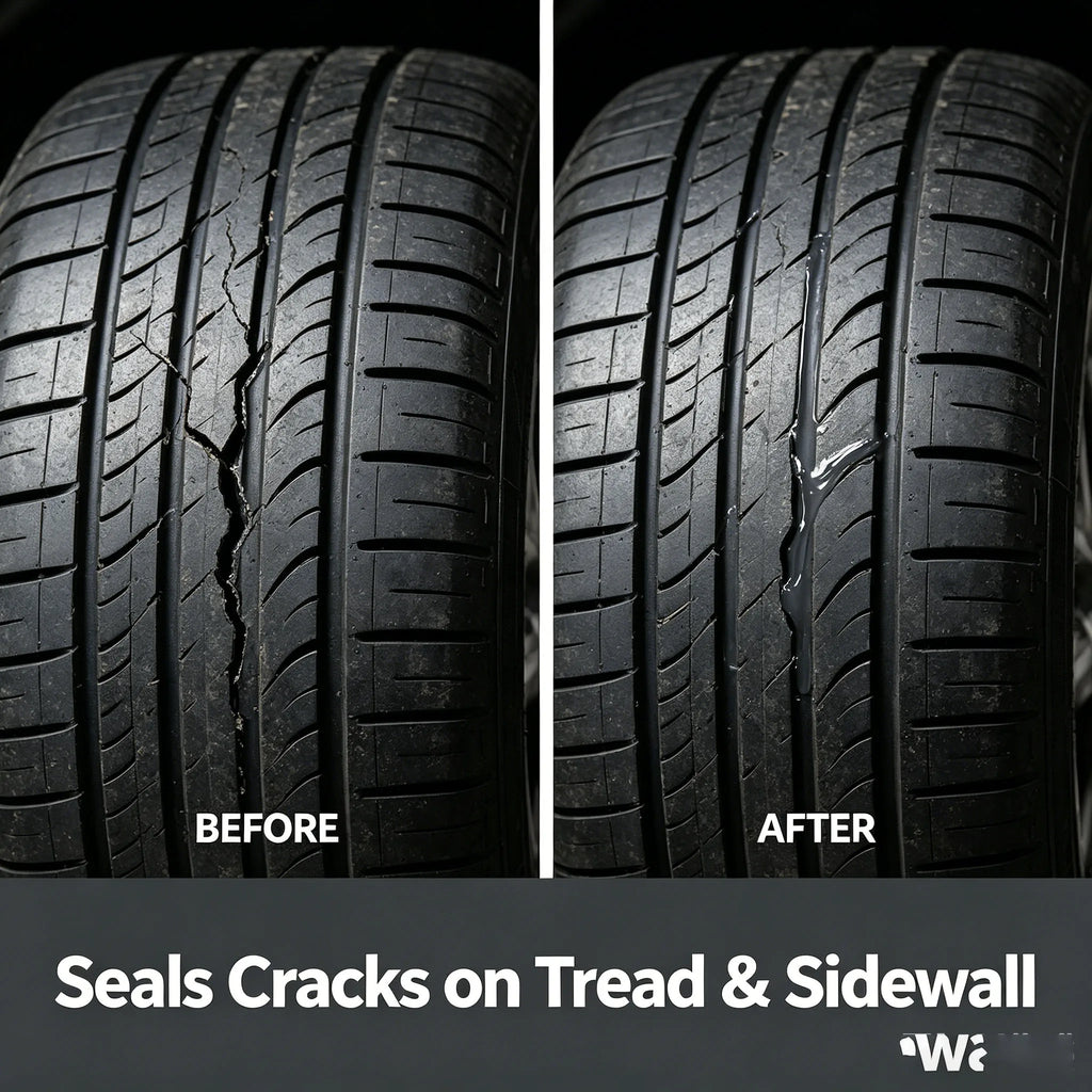 Tire Repair Adhesive | Car Tire Crack & Puncture Sealant Tire Repair Adhesive QXL