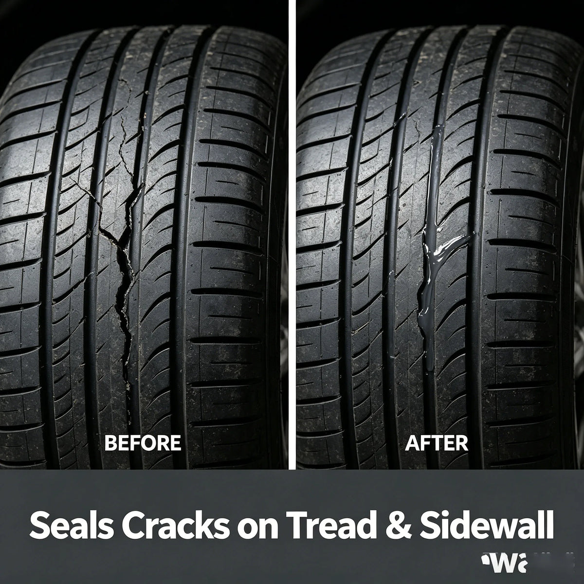 Tire Repair Adhesive | Car Tire Crack & Puncture Sealant Tire Repair Adhesive QXL