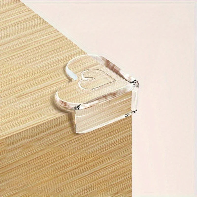 Heart-Shaped Baby Corner Guards | Furniture Edge Protectors Corner Safety Guards QXL