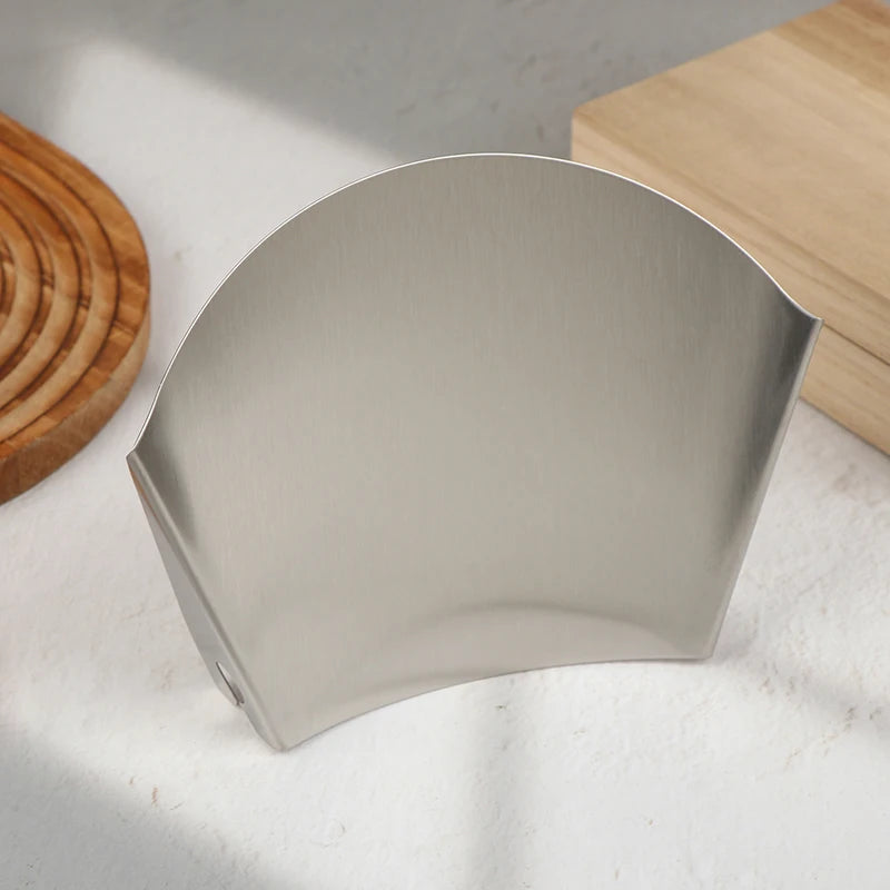 Stainless Steel Pouring Chute Shield for Stand Mixers Mixer Accessory QXL