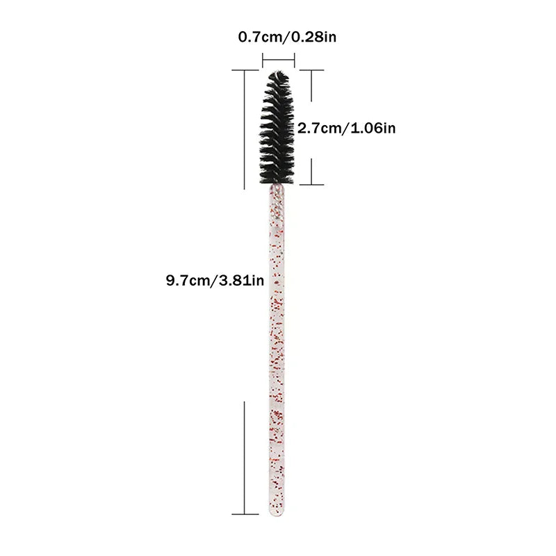Bow Tie Eyelash Brush Tube | Crystal Mascara Wand Spoolie Mascara Wand Spoolie QXL