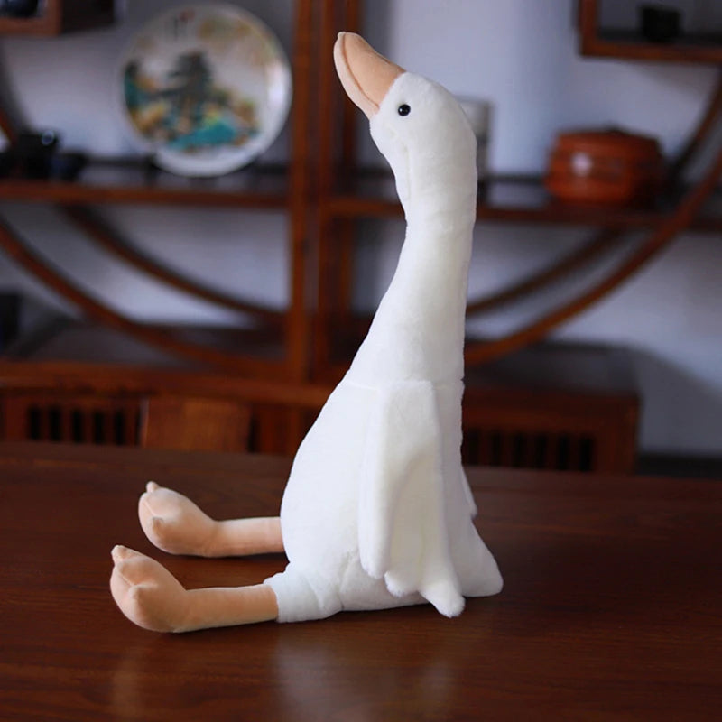 Long Neck Goose Stuffed Plush Doll | Soft Plushie Toy 35cm Stuffed Plush Toy QXL