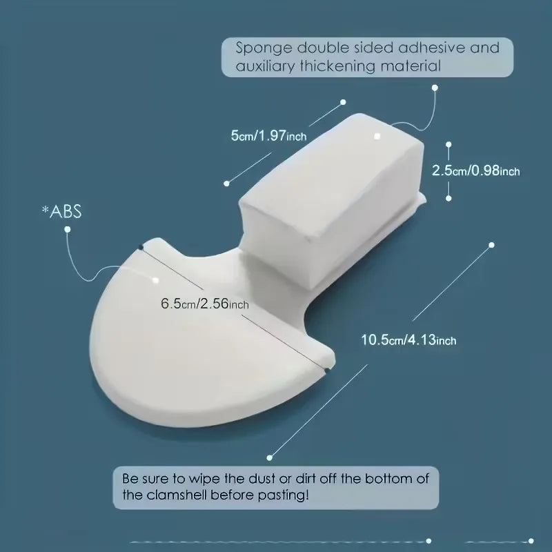 Hands-Free Toilet Seat Lifter | Easy-Lift Bathroom Handle Toilet Seat Lifter QXL
